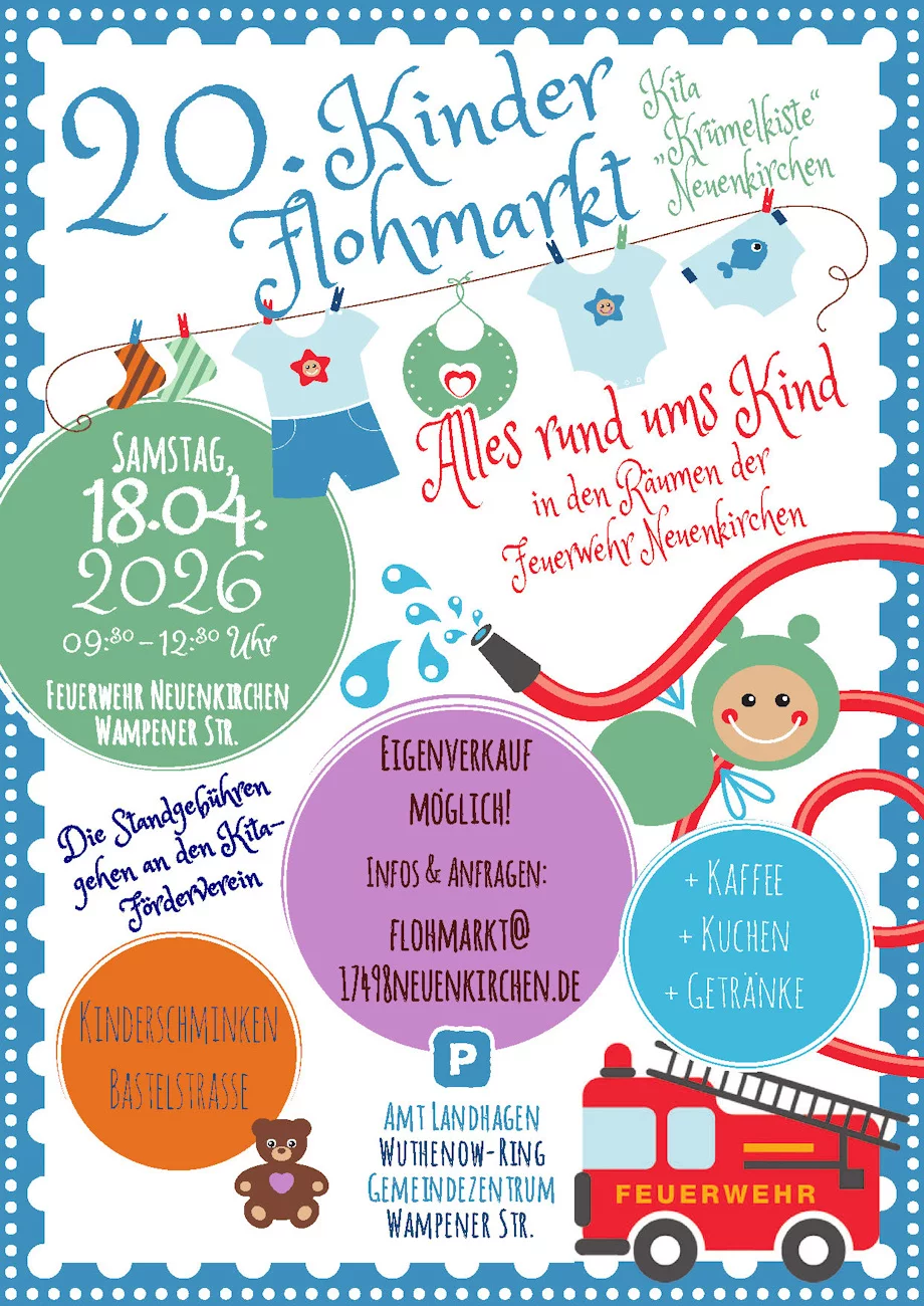 flyer kita 14 flohmarkt