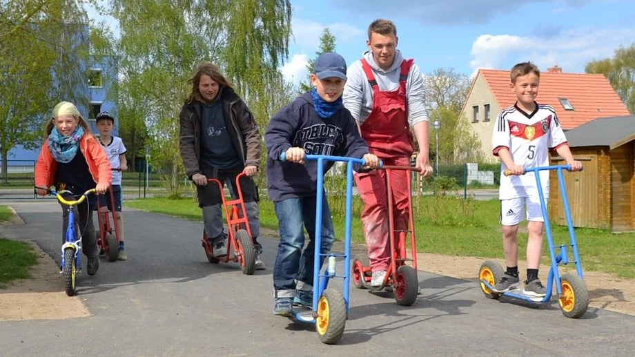 Übergabe Rollerbahn