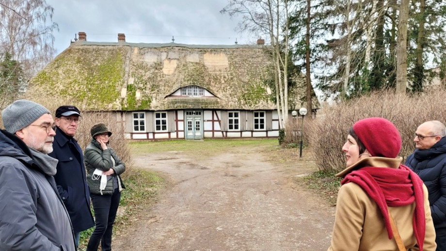 Besuch von Beatrix Hergenkötter