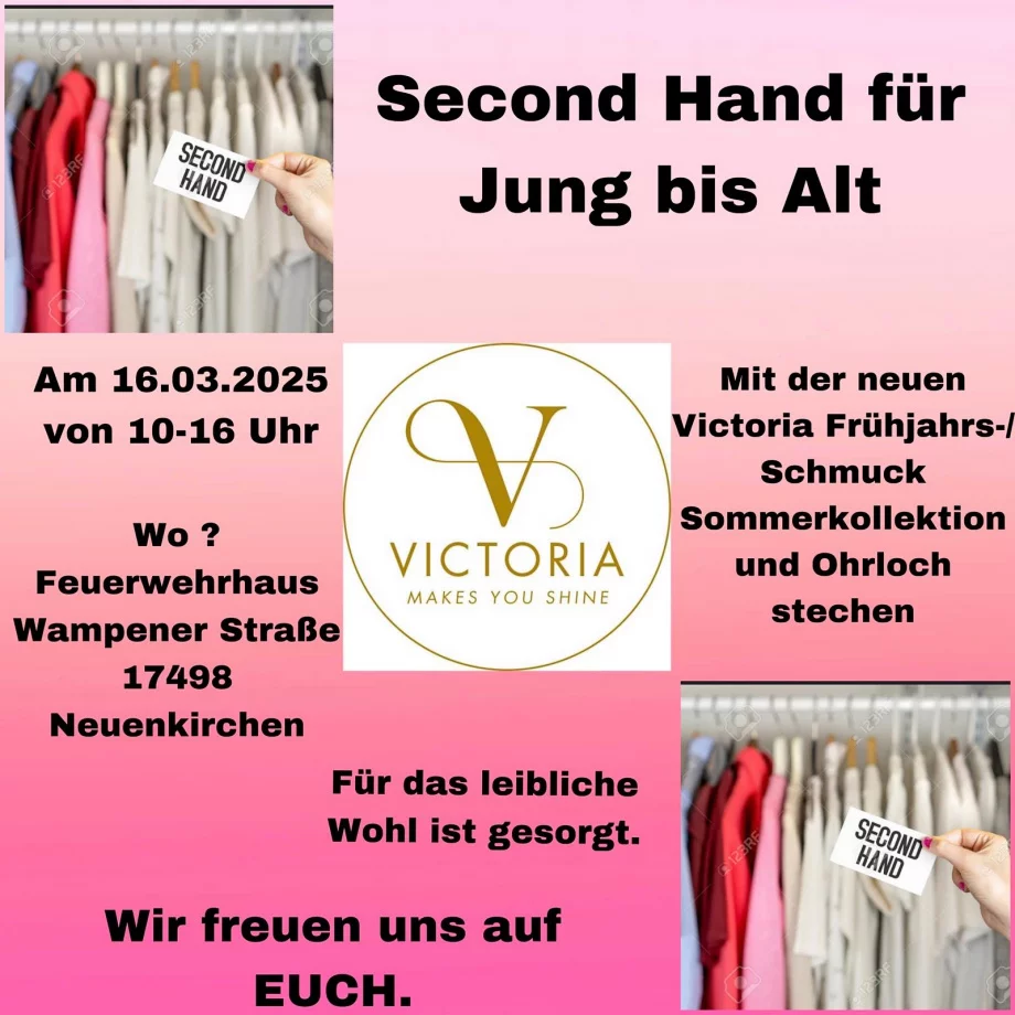 second hand flohmarkt