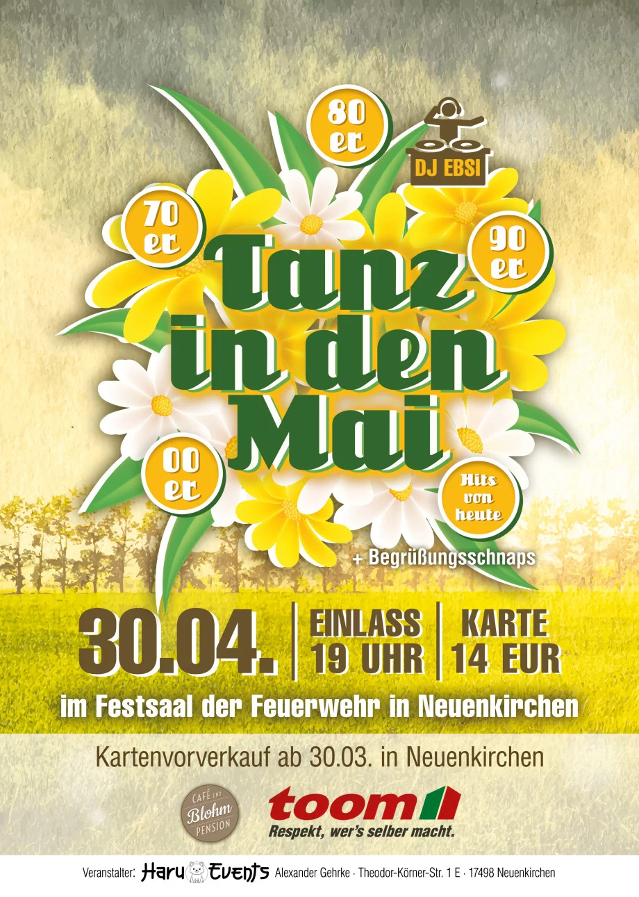 Plakat Tanz Mai